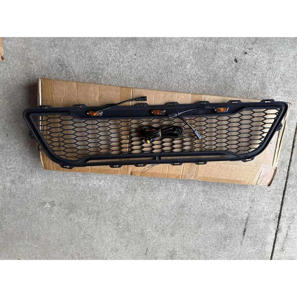Grill For FORD F150 1999-2003 Front Grille Raptor Style Honeycomb w/ Light Black